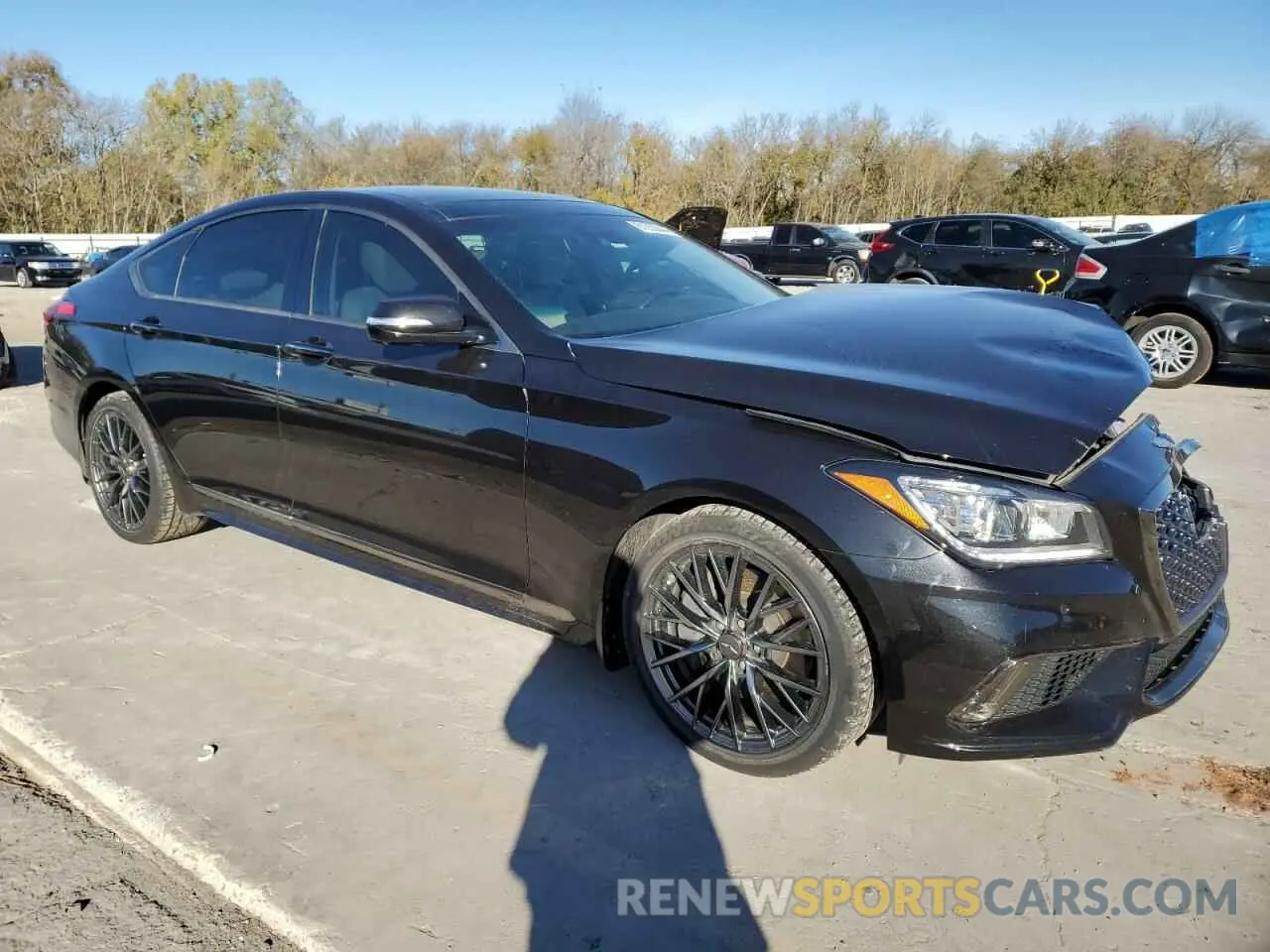 4 Photograph of a damaged car KMTFN4JE6KU310261 GENESIS G80 2019