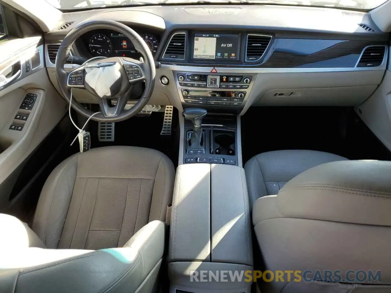 8 Photograph of a damaged car KMTFN4JE6KU310261 GENESIS G80 2019