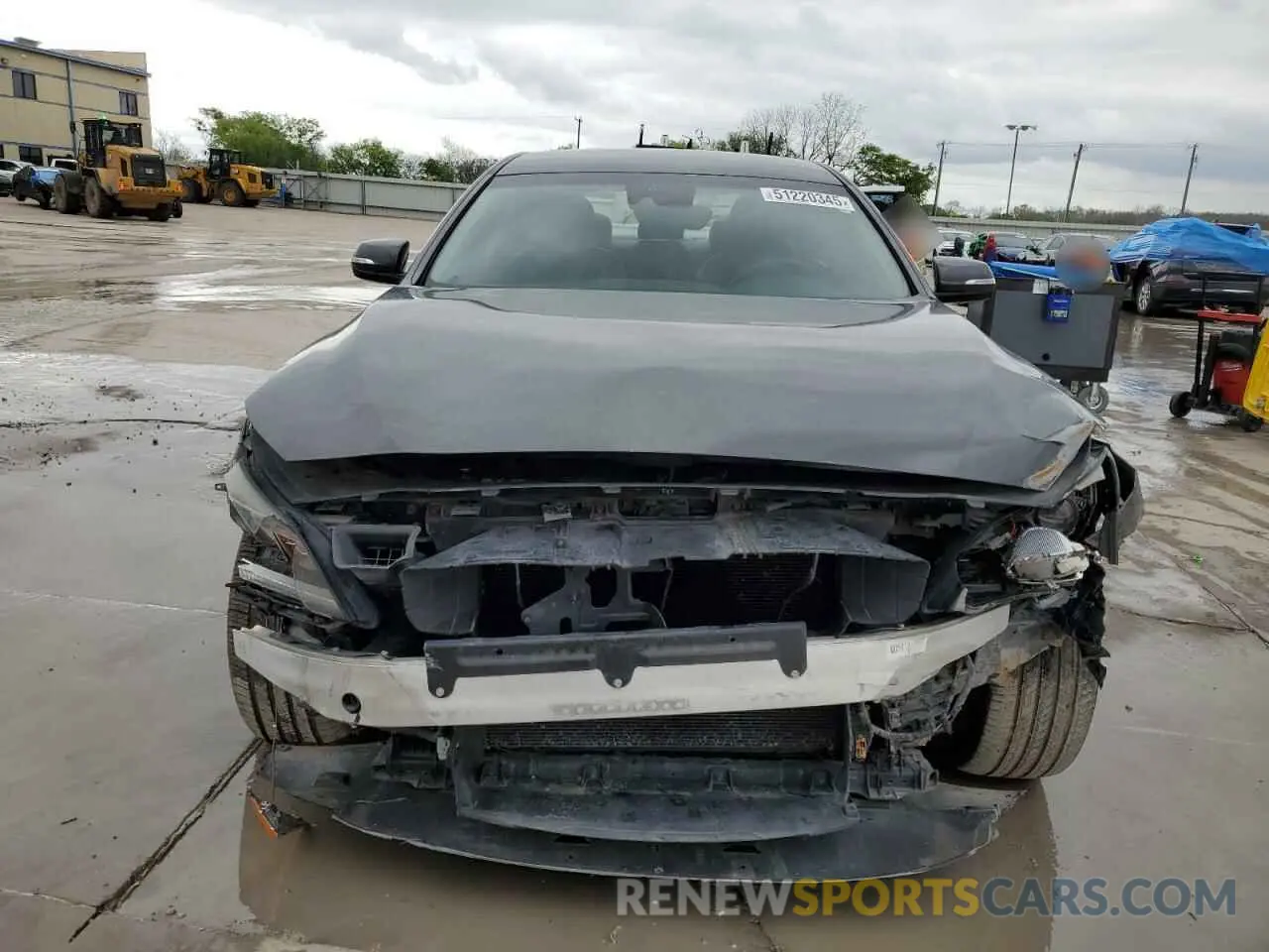 5 Photograph of a damaged car KMTFN4JEXKU306519 GENESIS G80 2019