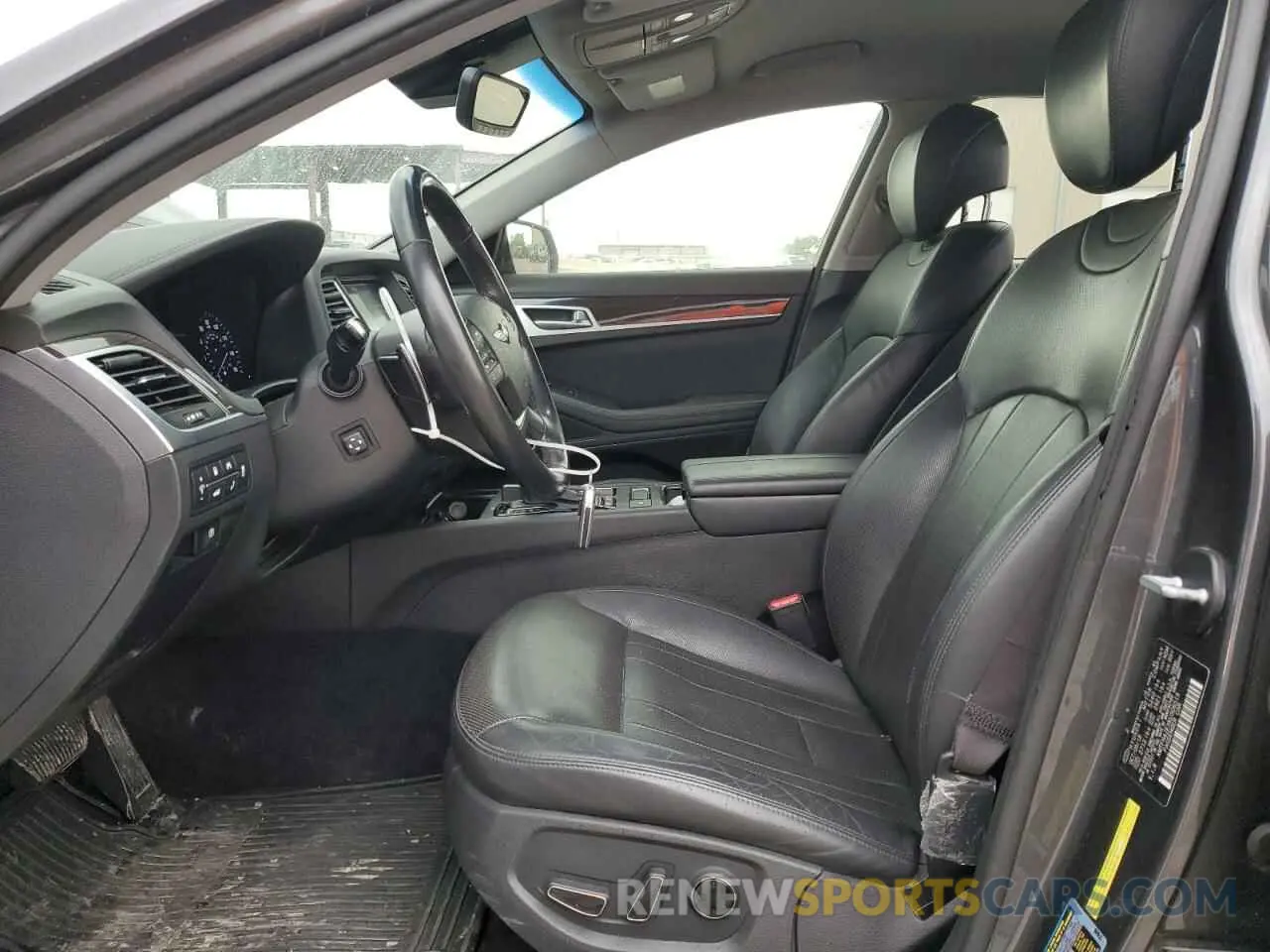 7 Photograph of a damaged car KMTFN4JEXKU306519 GENESIS G80 2019