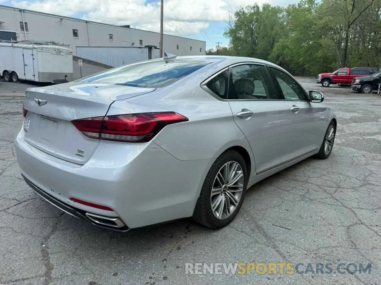 4 Photograph of a damaged car KMTFN4JEXKU309825 GENESIS G80 2019