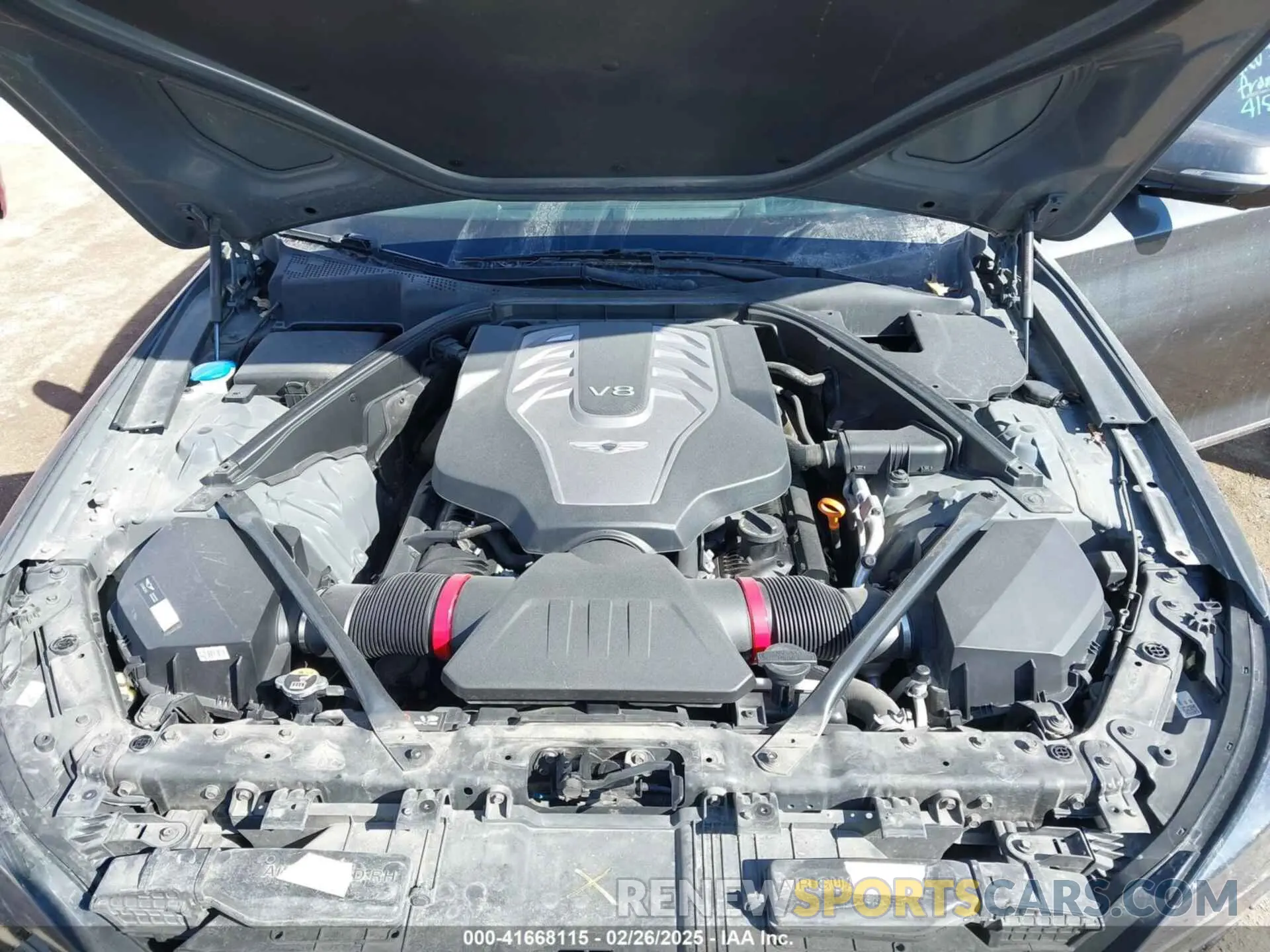 10 Photograph of a damaged car KMTFN4JF5KU313354 GENESIS G80 2019