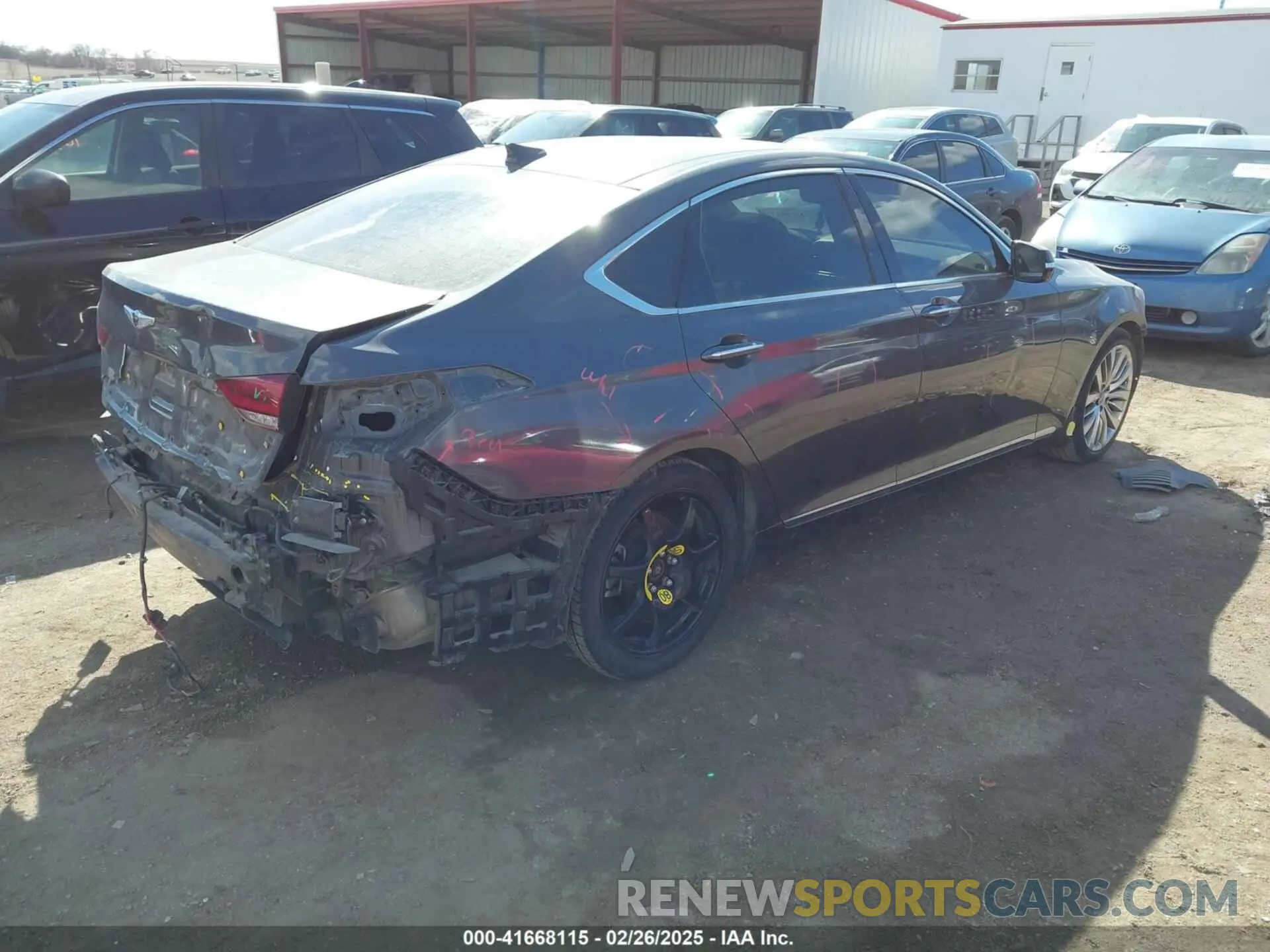 4 Photograph of a damaged car KMTFN4JF5KU313354 GENESIS G80 2019