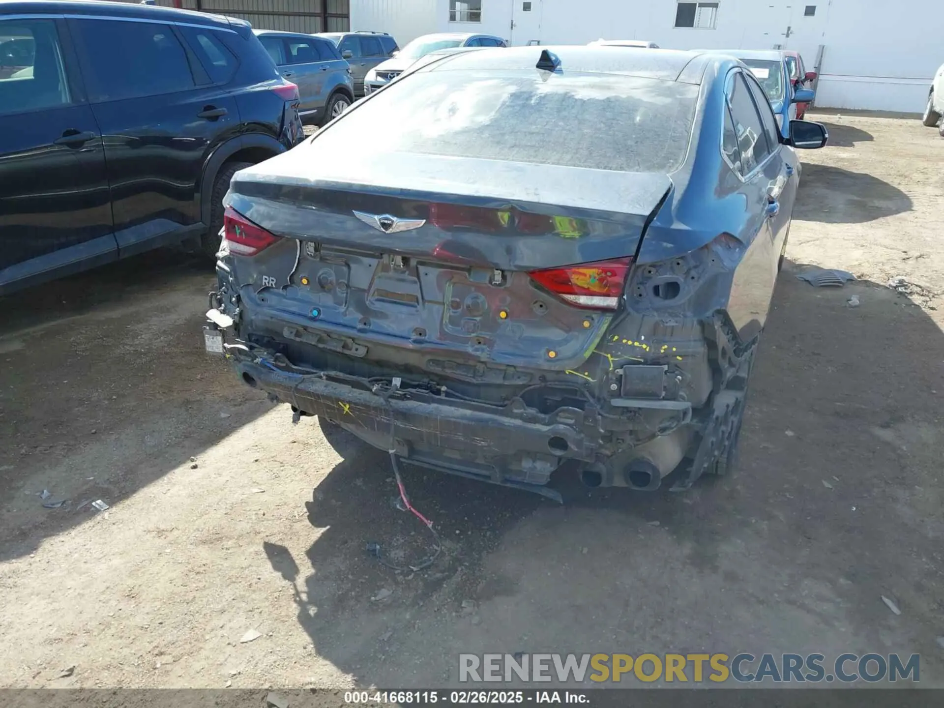 6 Photograph of a damaged car KMTFN4JF5KU313354 GENESIS G80 2019