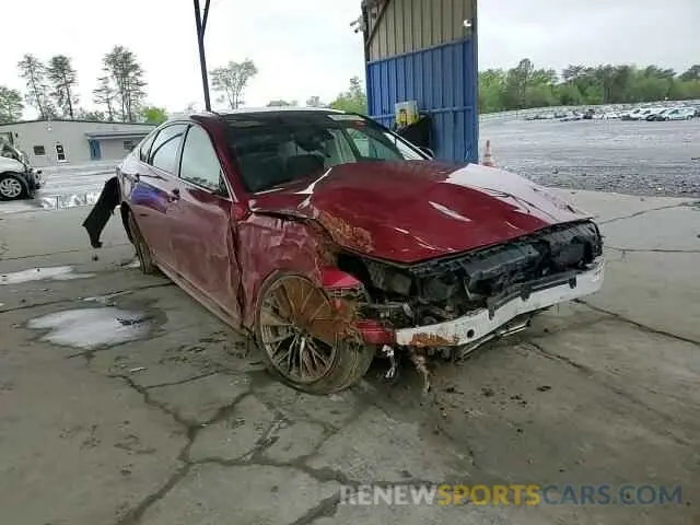 10 Photograph of a damaged car KMTFN4JB6LU339167 GENESIS G80 2020