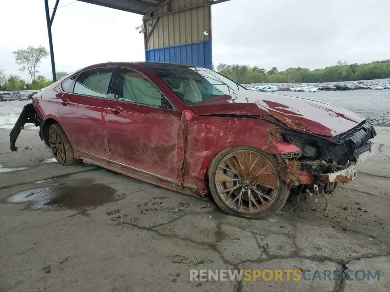 4 Photograph of a damaged car KMTFN4JB6LU339167 GENESIS G80 2020