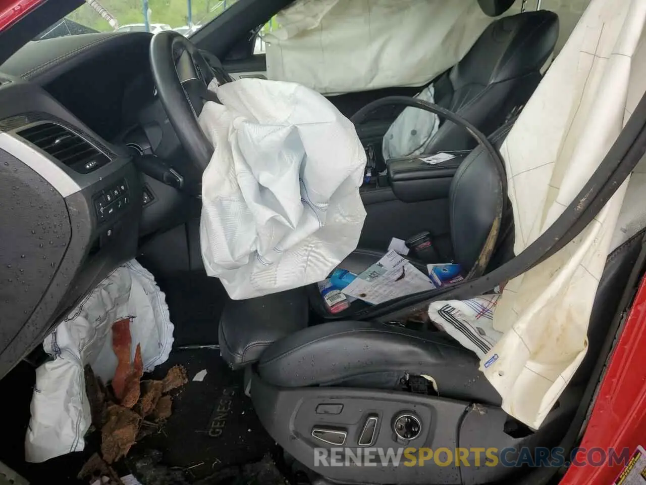 7 Photograph of a damaged car KMTFN4JB6LU339167 GENESIS G80 2020