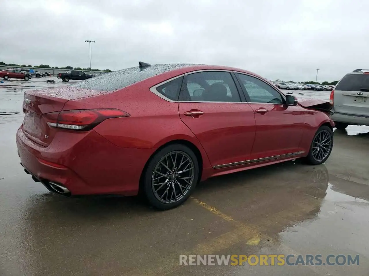 3 Photograph of a damaged car KMTFN4JE4LU328954 GENESIS G80 2020