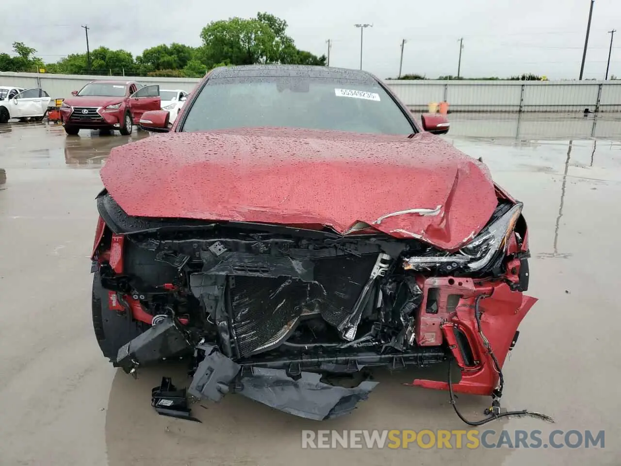5 Photograph of a damaged car KMTFN4JE4LU328954 GENESIS G80 2020