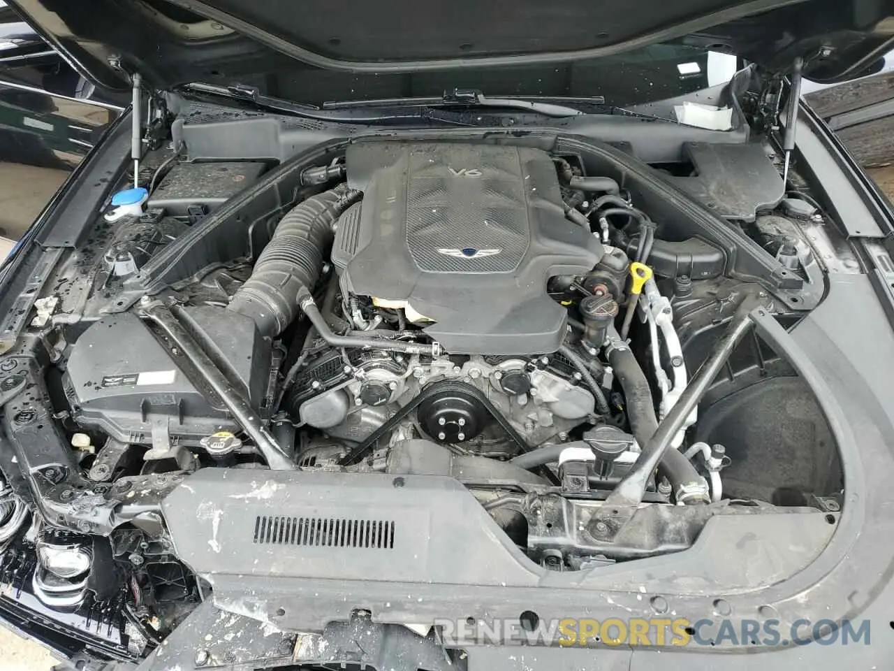 11 Photograph of a damaged car KMTFN4JE4LU334673 GENESIS G80 2020