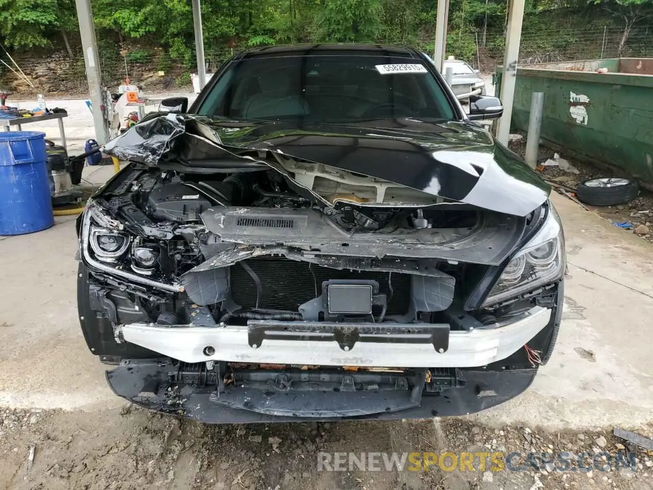5 Photograph of a damaged car KMTFN4JE4LU334673 GENESIS G80 2020