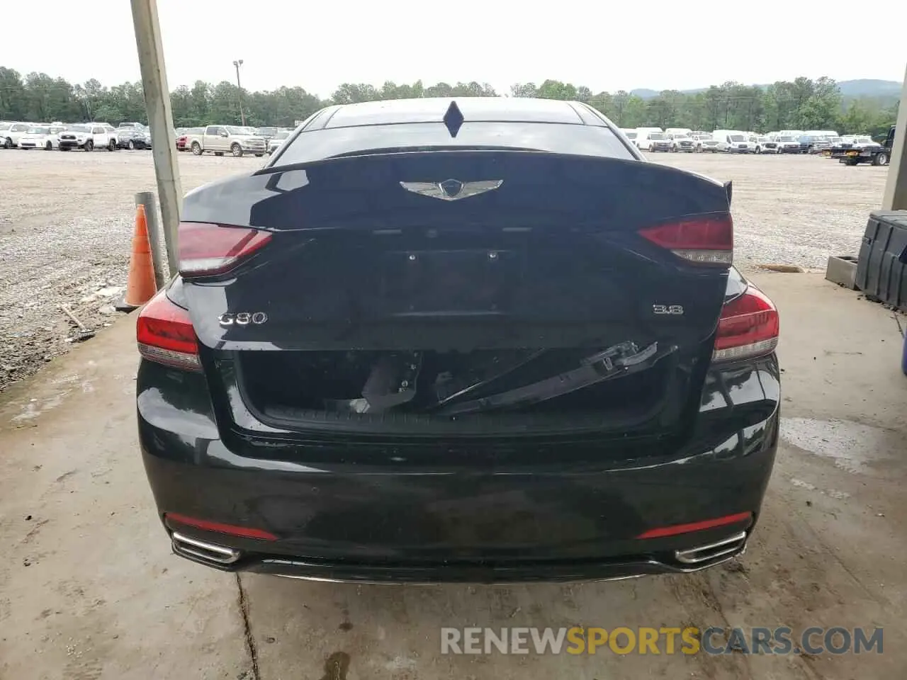 6 Photograph of a damaged car KMTFN4JE4LU334673 GENESIS G80 2020