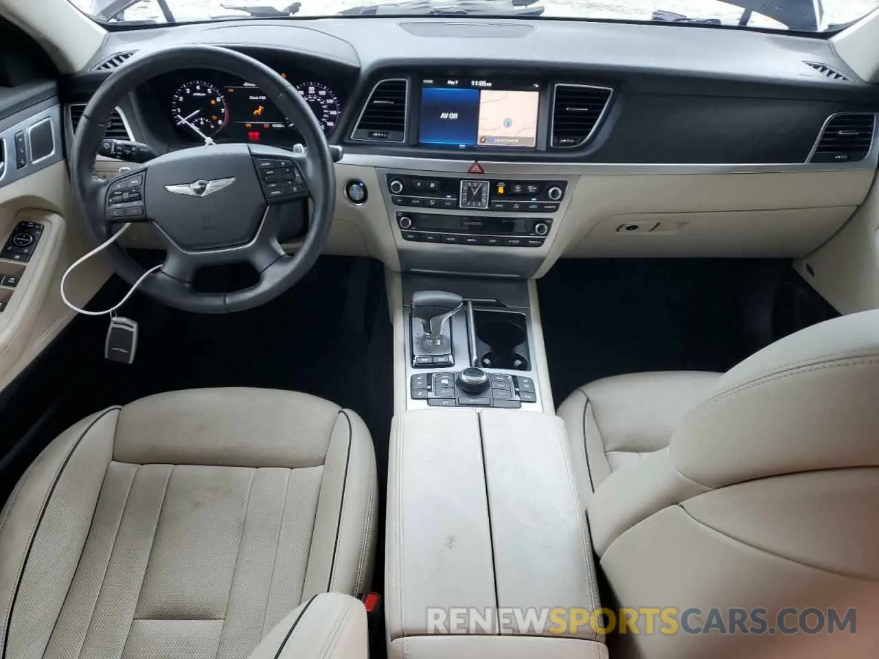 8 Photograph of a damaged car KMTFN4JE4LU334673 GENESIS G80 2020