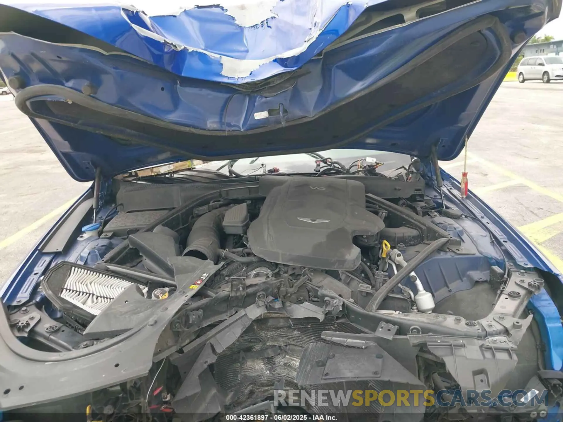 10 Photograph of a damaged car KMTFN4JE7LU328768 GENESIS G80 2020