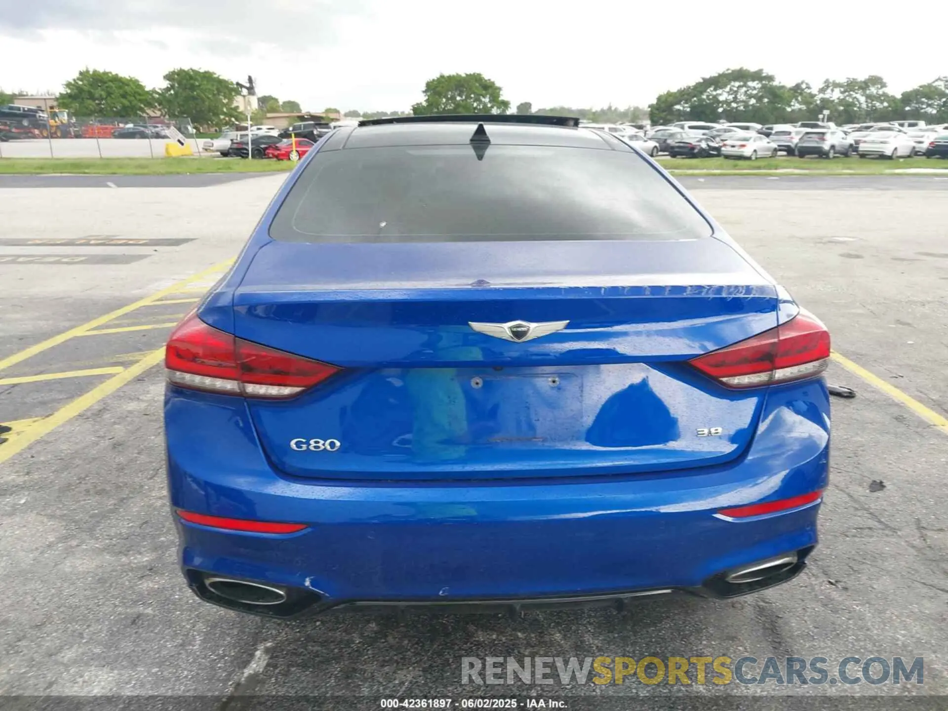 16 Photograph of a damaged car KMTFN4JE7LU328768 GENESIS G80 2020