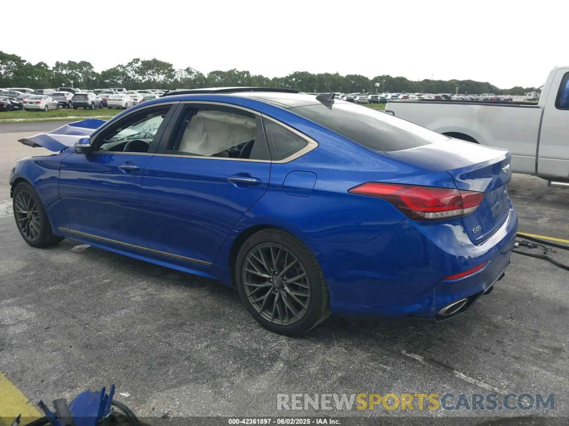 3 Photograph of a damaged car KMTFN4JE7LU328768 GENESIS G80 2020