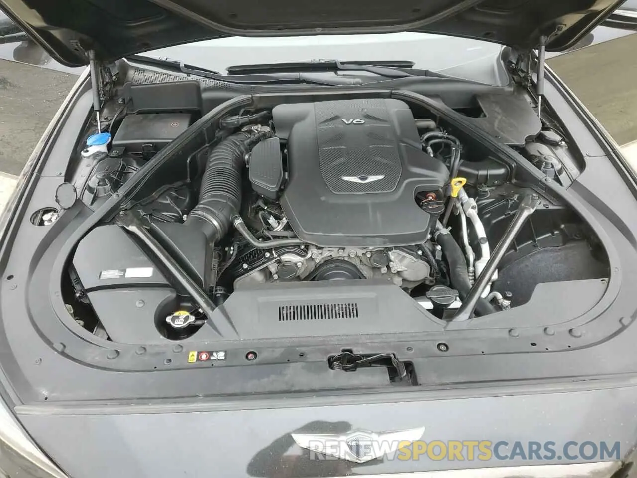 11 Photograph of a damaged car KMTFN4JE7LU338121 GENESIS G80 2020