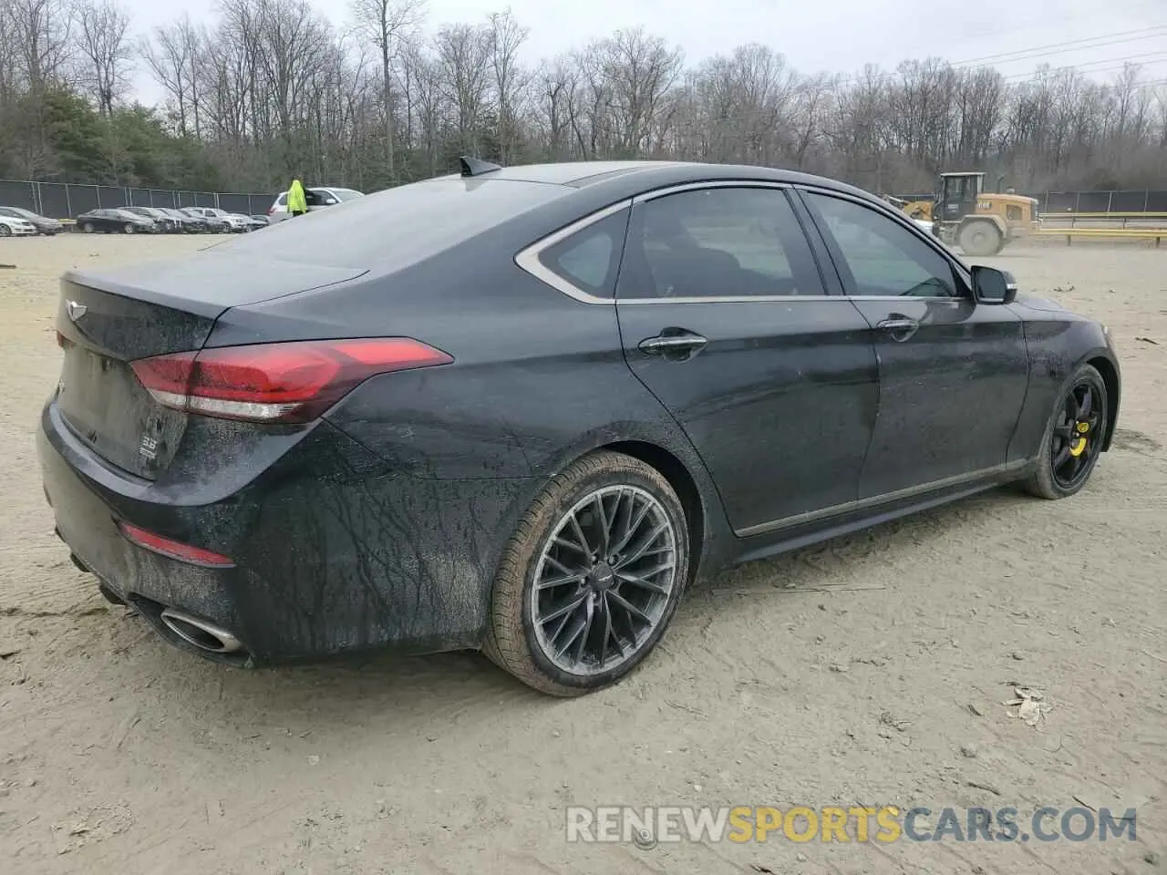 3 Photograph of a damaged car KMTFN4JE7LU338121 GENESIS G80 2020