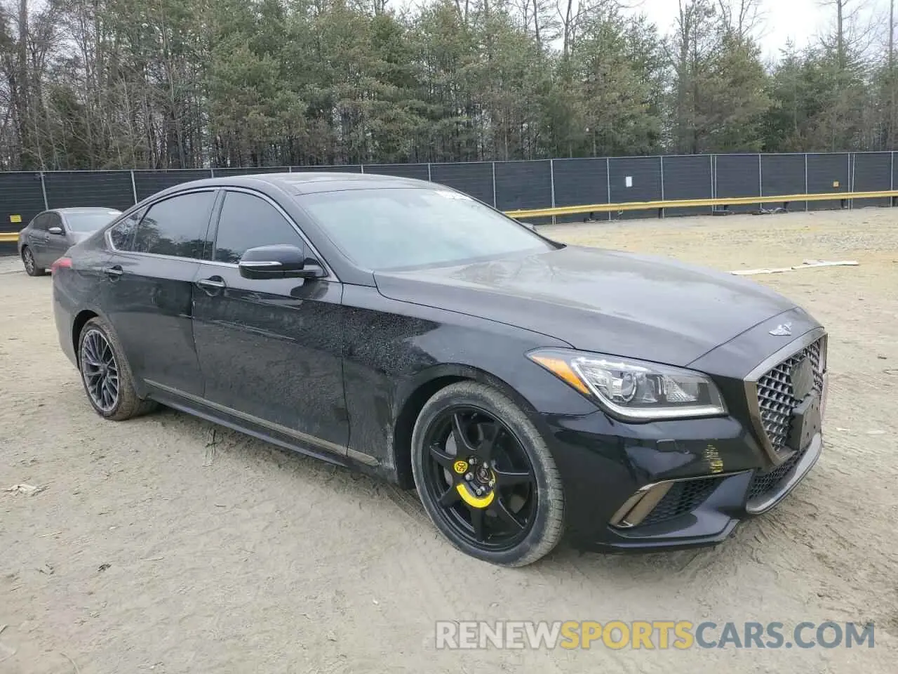 4 Photograph of a damaged car KMTFN4JE7LU338121 GENESIS G80 2020