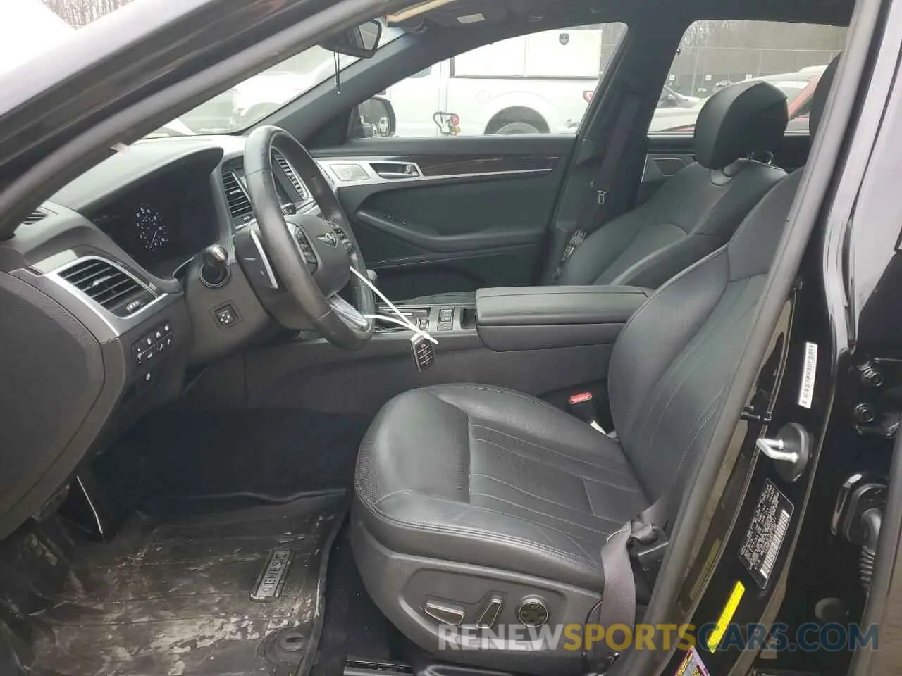 7 Photograph of a damaged car KMTFN4JE7LU338121 GENESIS G80 2020