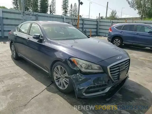 13 Photograph of a damaged car KMTFN4JEXLU337108 GENESIS G80 2020