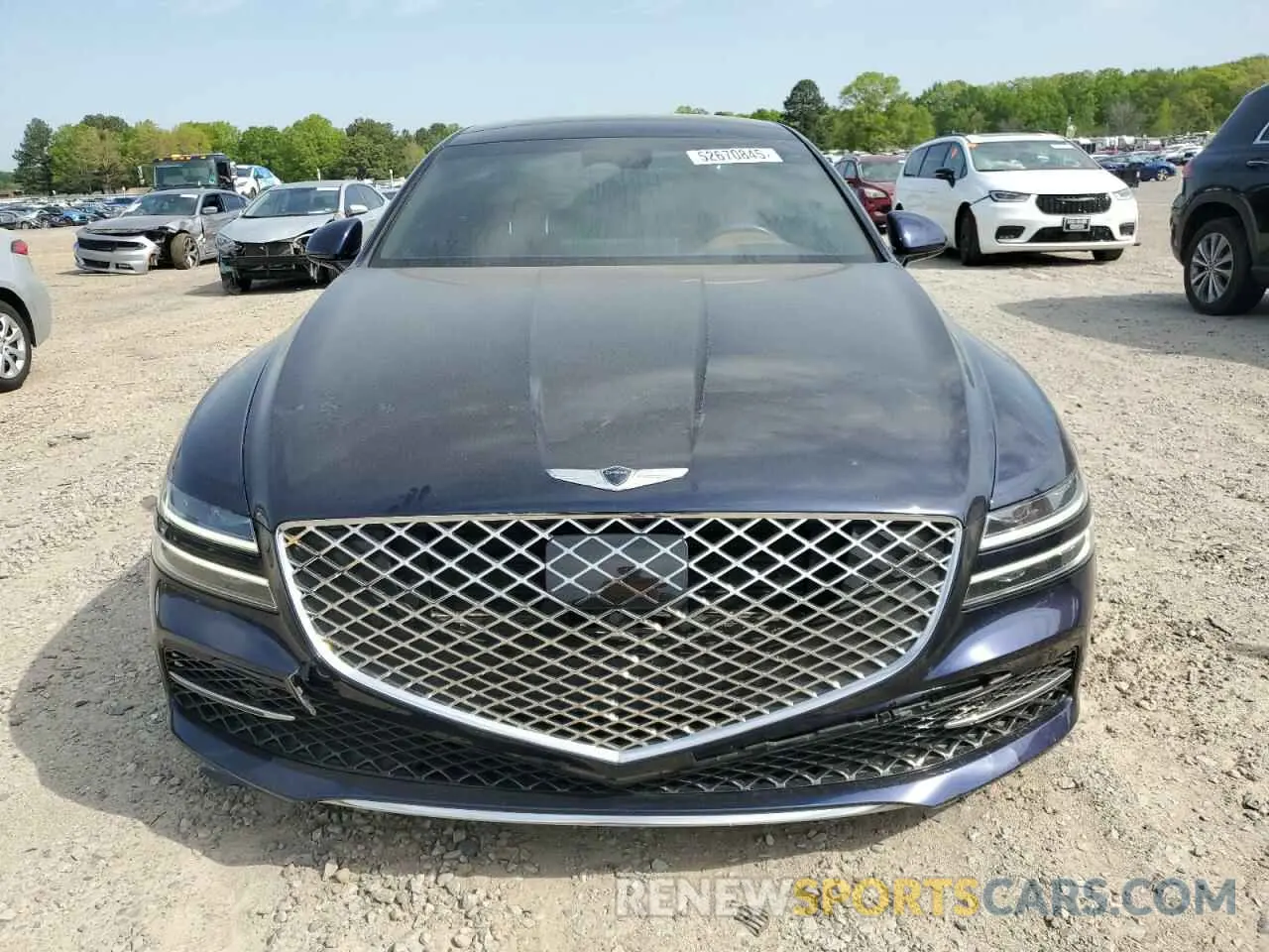 5 Photograph of a damaged car KMTGB4SC2MU082711 GENESIS G80 2021