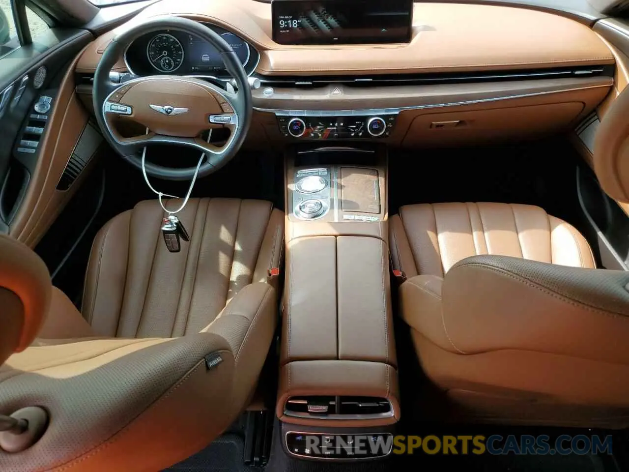 8 Photograph of a damaged car KMTGB4SC2MU082711 GENESIS G80 2021