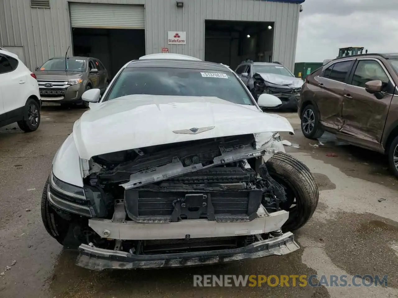 5 Photograph of a damaged car KMTGB4SC6MU067144 GENESIS G80 2021