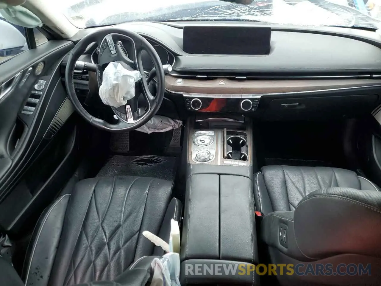 8 Photograph of a damaged car KMTGB4SC6MU067144 GENESIS G80 2021