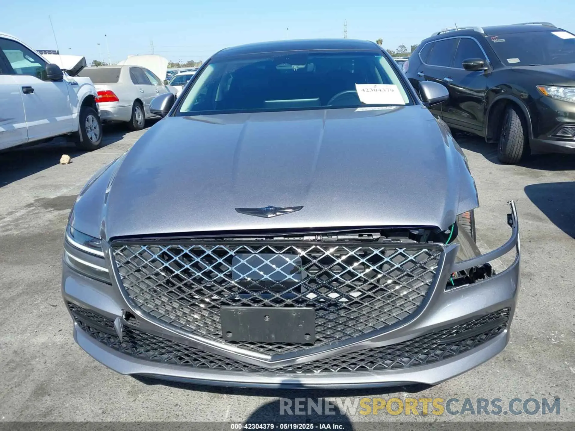 12 Photograph of a damaged car KMTGB4SC7MU046660 GENESIS G80 2021