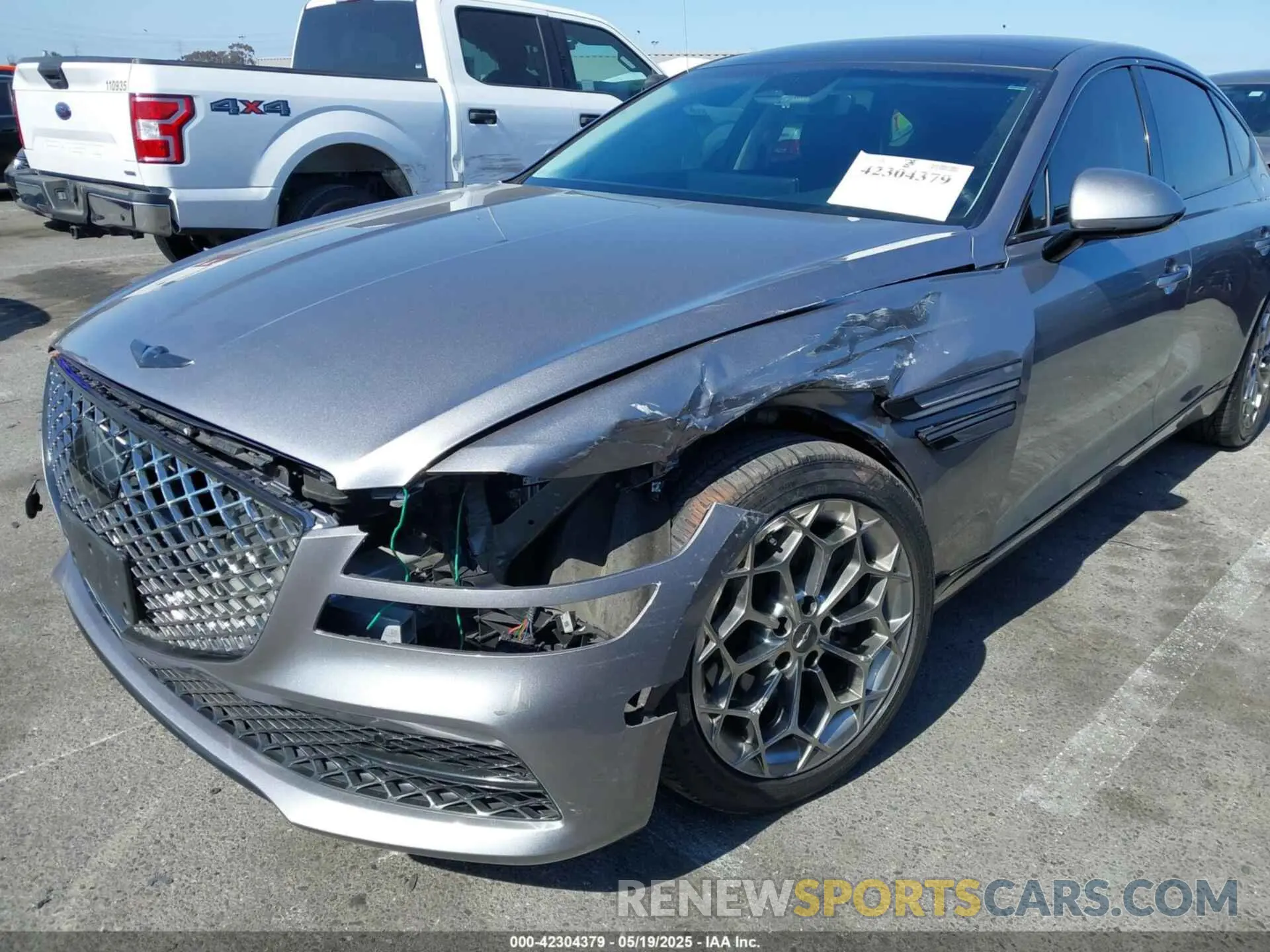 6 Photograph of a damaged car KMTGB4SC7MU046660 GENESIS G80 2021