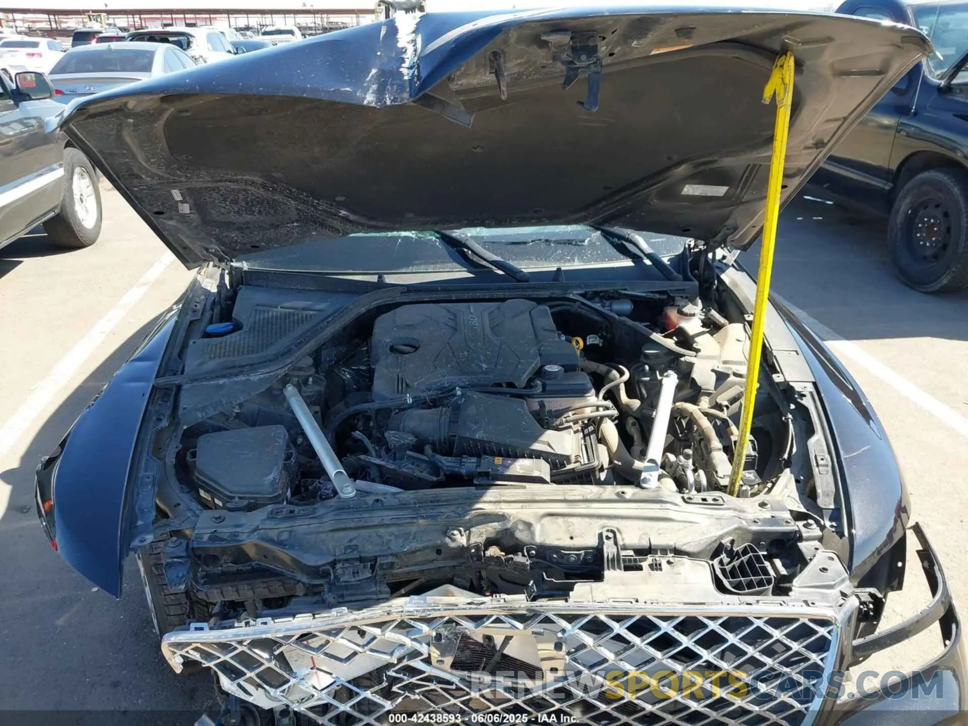 10 Photograph of a damaged car KMTGB4SC7MU073552 GENESIS G80 2021