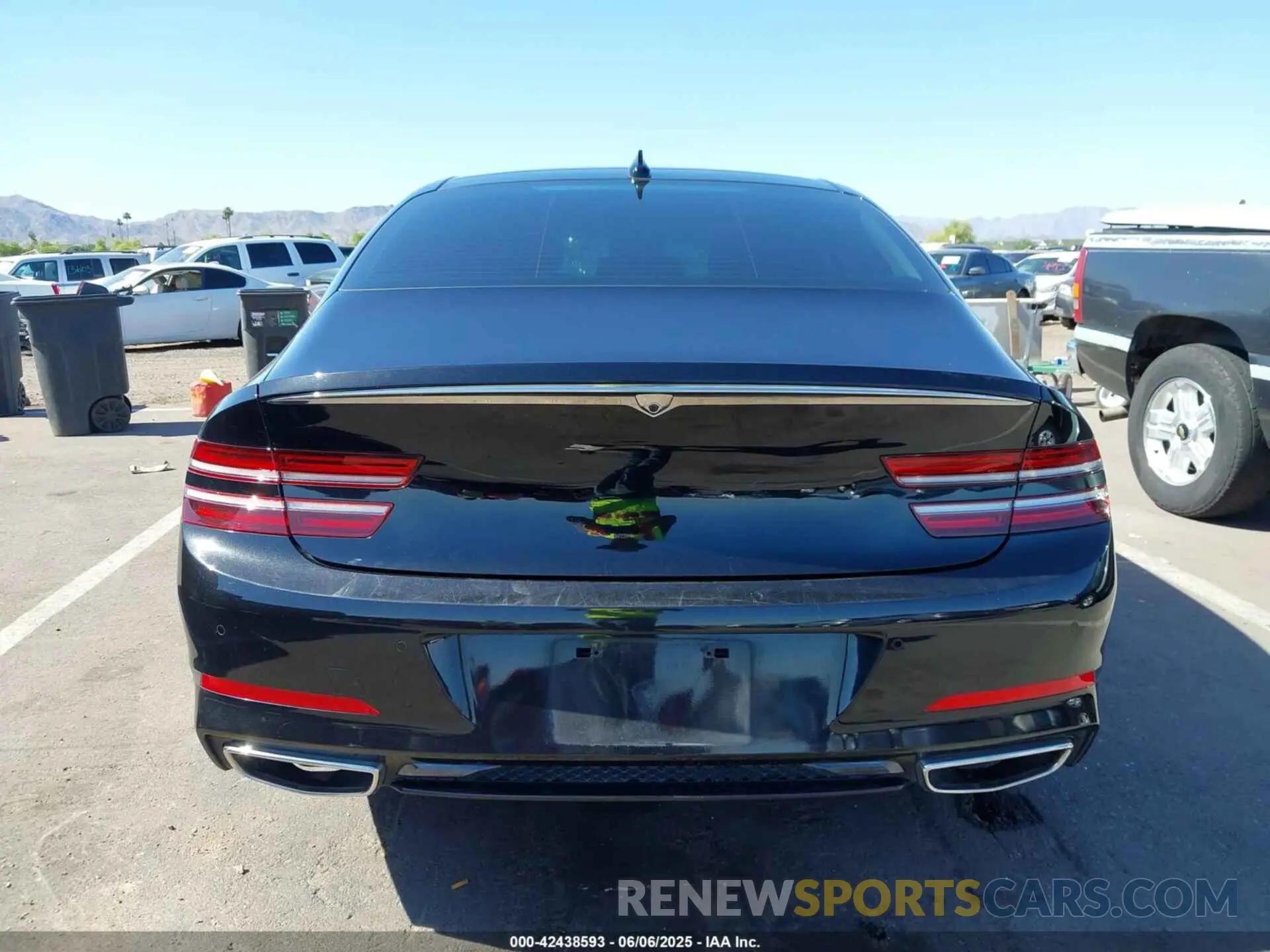 16 Photograph of a damaged car KMTGB4SC7MU073552 GENESIS G80 2021
