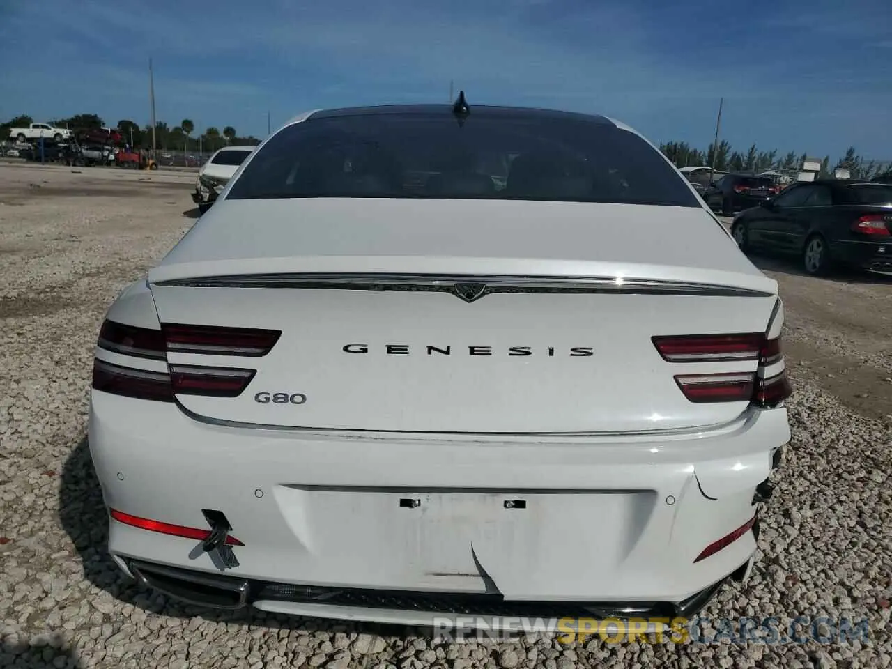 6 Photograph of a damaged car KMTGB4SC8MU044111 GENESIS G80 2021