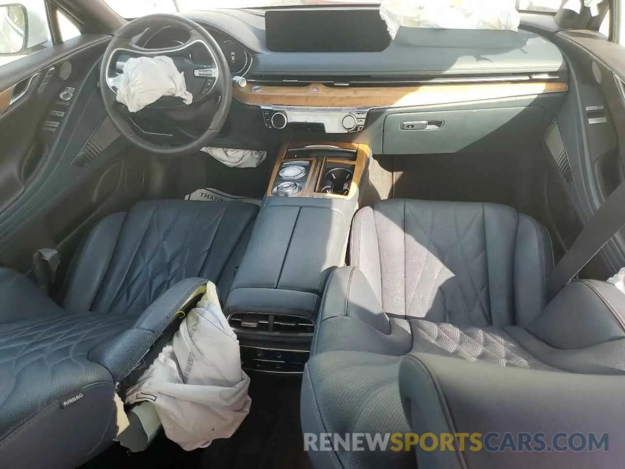 8 Photograph of a damaged car KMTGB4SC8MU044111 GENESIS G80 2021