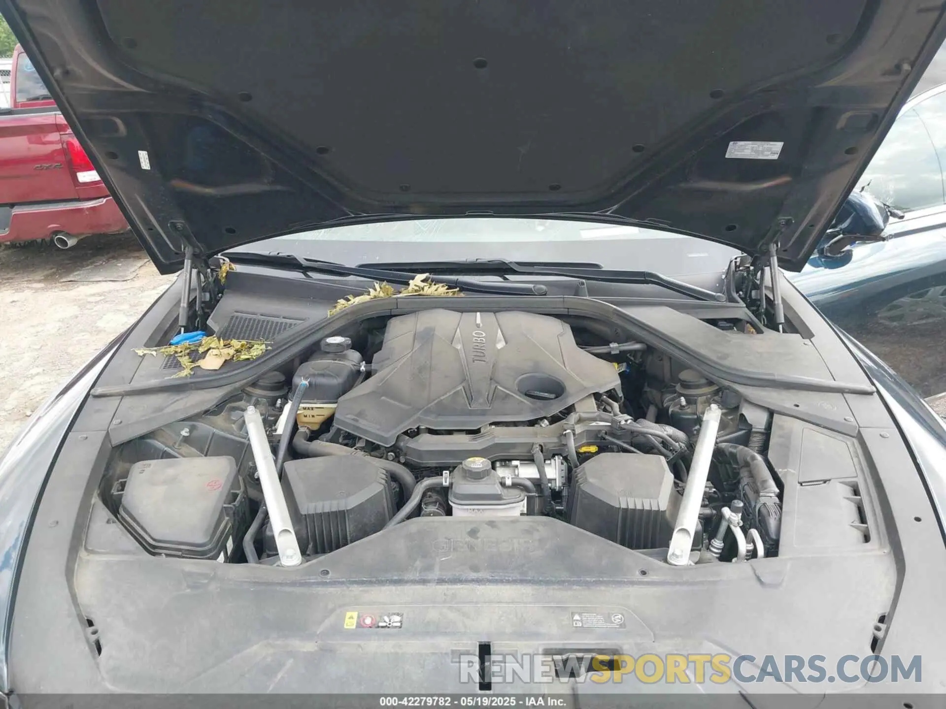 10 Photograph of a damaged car KMTGC4SD0MU081577 GENESIS G80 2021