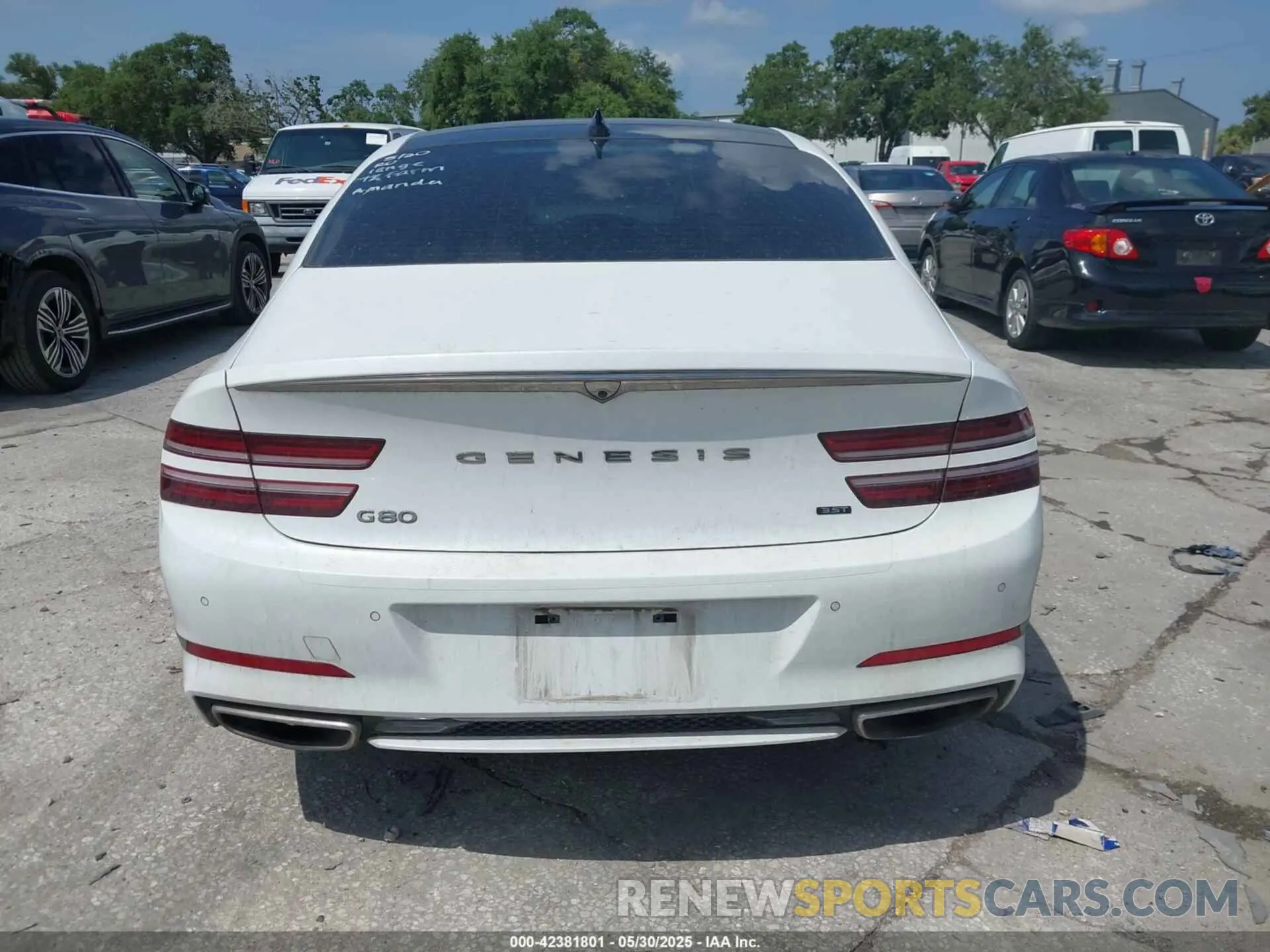16 Photograph of a damaged car KMTGC4SD3MU088300 GENESIS G80 2021
