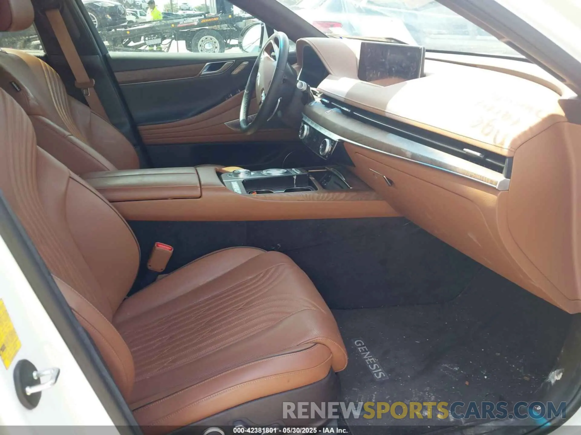 5 Photograph of a damaged car KMTGC4SD3MU088300 GENESIS G80 2021