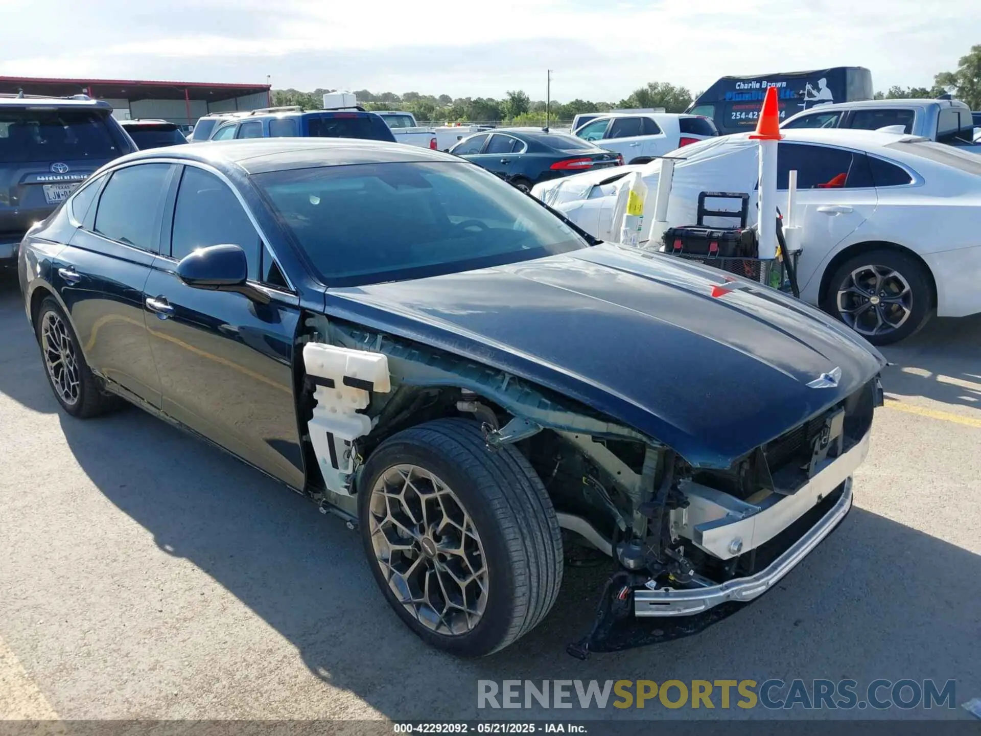 6 Photograph of a damaged car KMTGC4SD9MU049257 GENESIS G80 2021