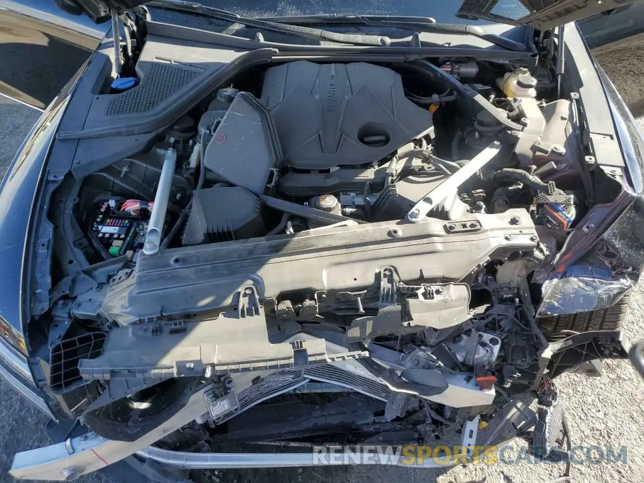 11 Photograph of a damaged car KMTGC4SDXMU049610 GENESIS G80 2021