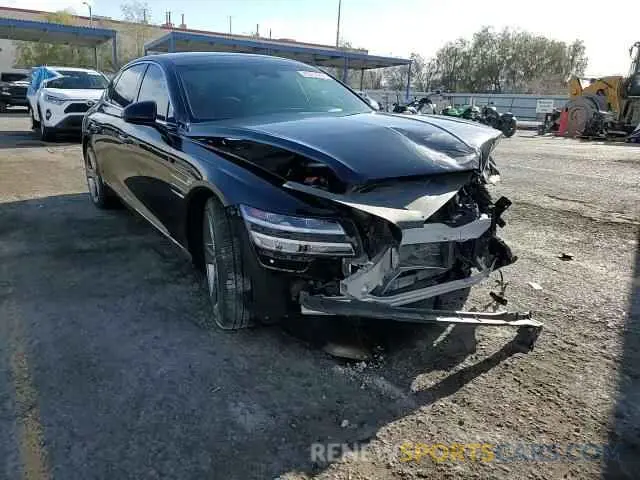 14 Photograph of a damaged car KMTGC4SDXMU049610 GENESIS G80 2021