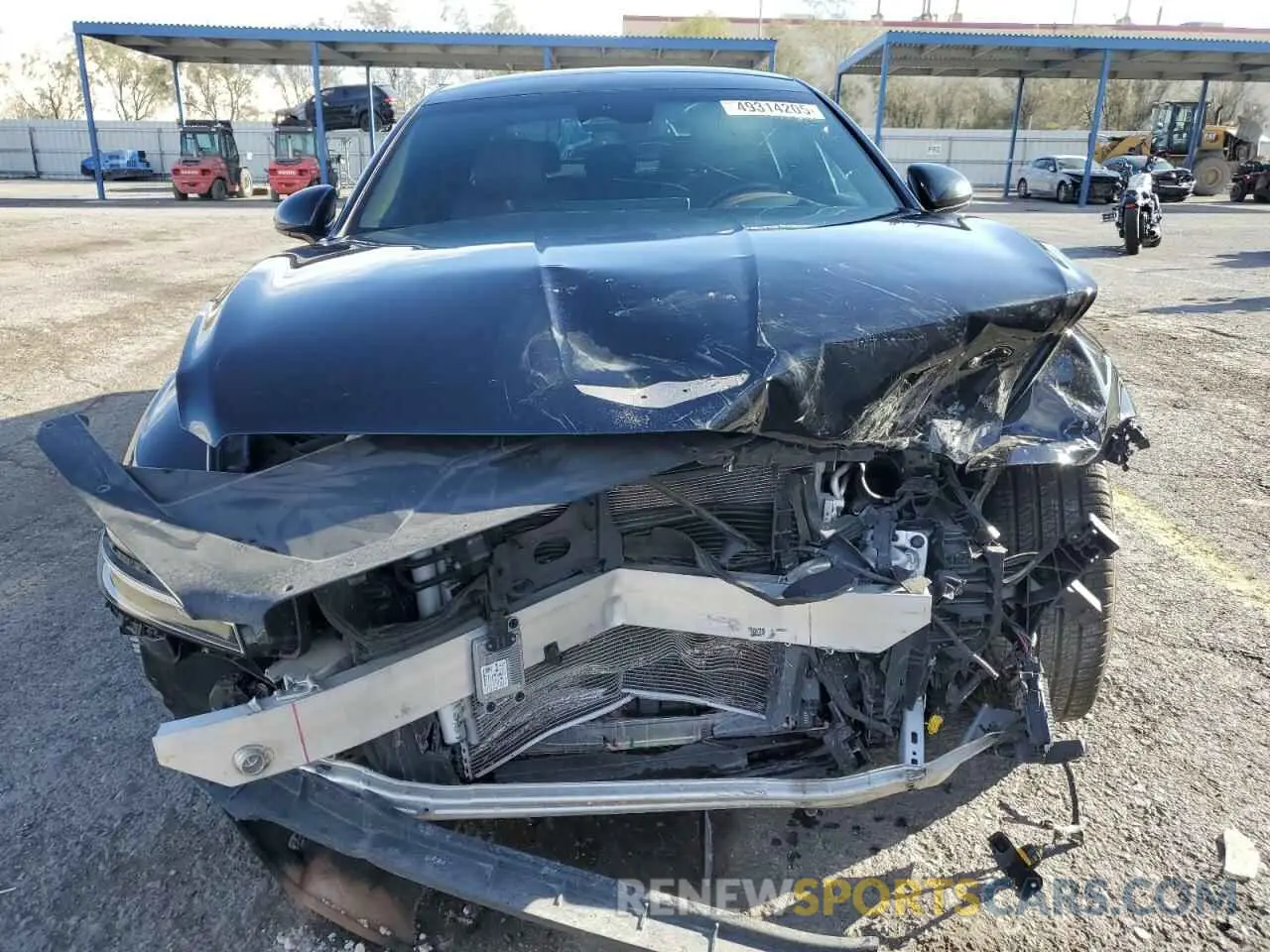 5 Photograph of a damaged car KMTGC4SDXMU049610 GENESIS G80 2021