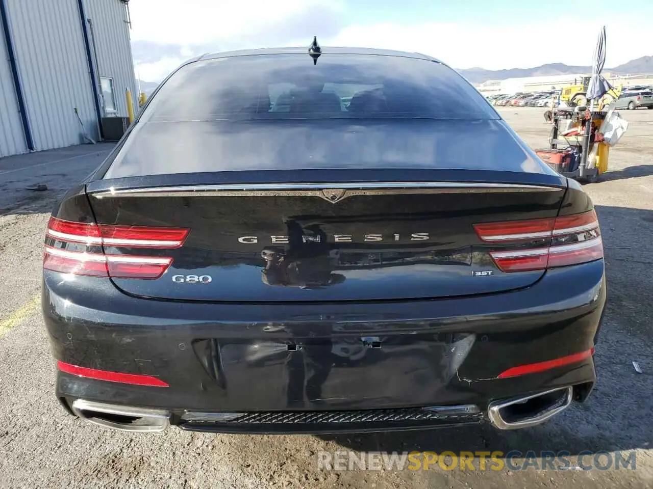 6 Photograph of a damaged car KMTGC4SDXMU049610 GENESIS G80 2021