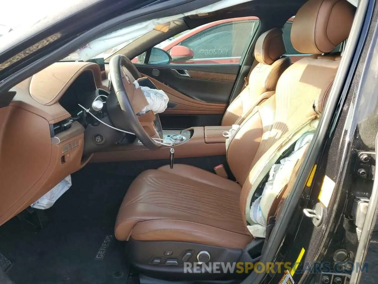 7 Photograph of a damaged car KMTGC4SDXMU049610 GENESIS G80 2021