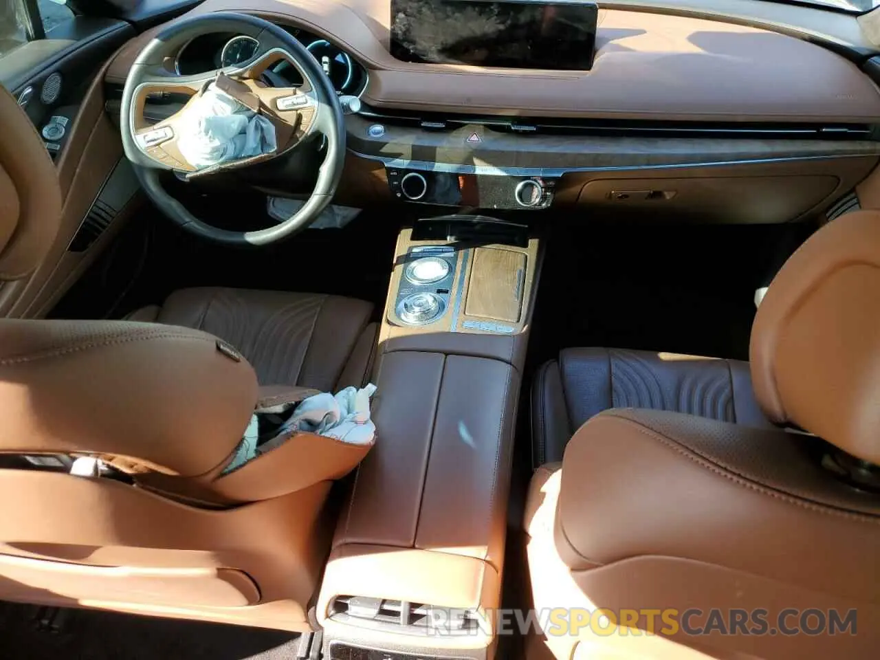 8 Photograph of a damaged car KMTGC4SDXMU049610 GENESIS G80 2021