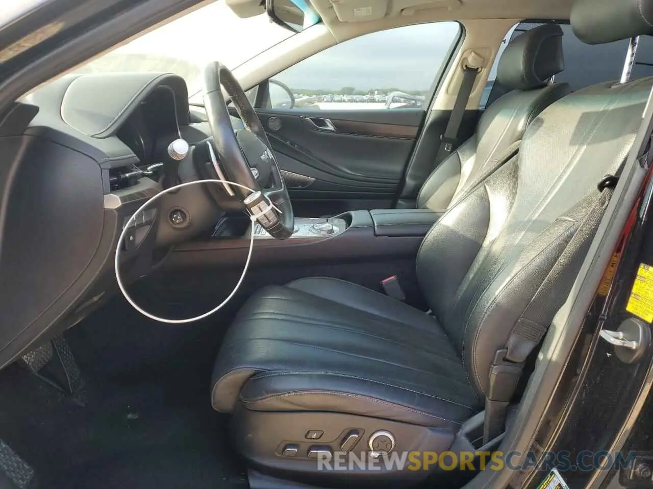 7 Photograph of a damaged car KMTGB4SC1NU104196 GENESIS G80 2022