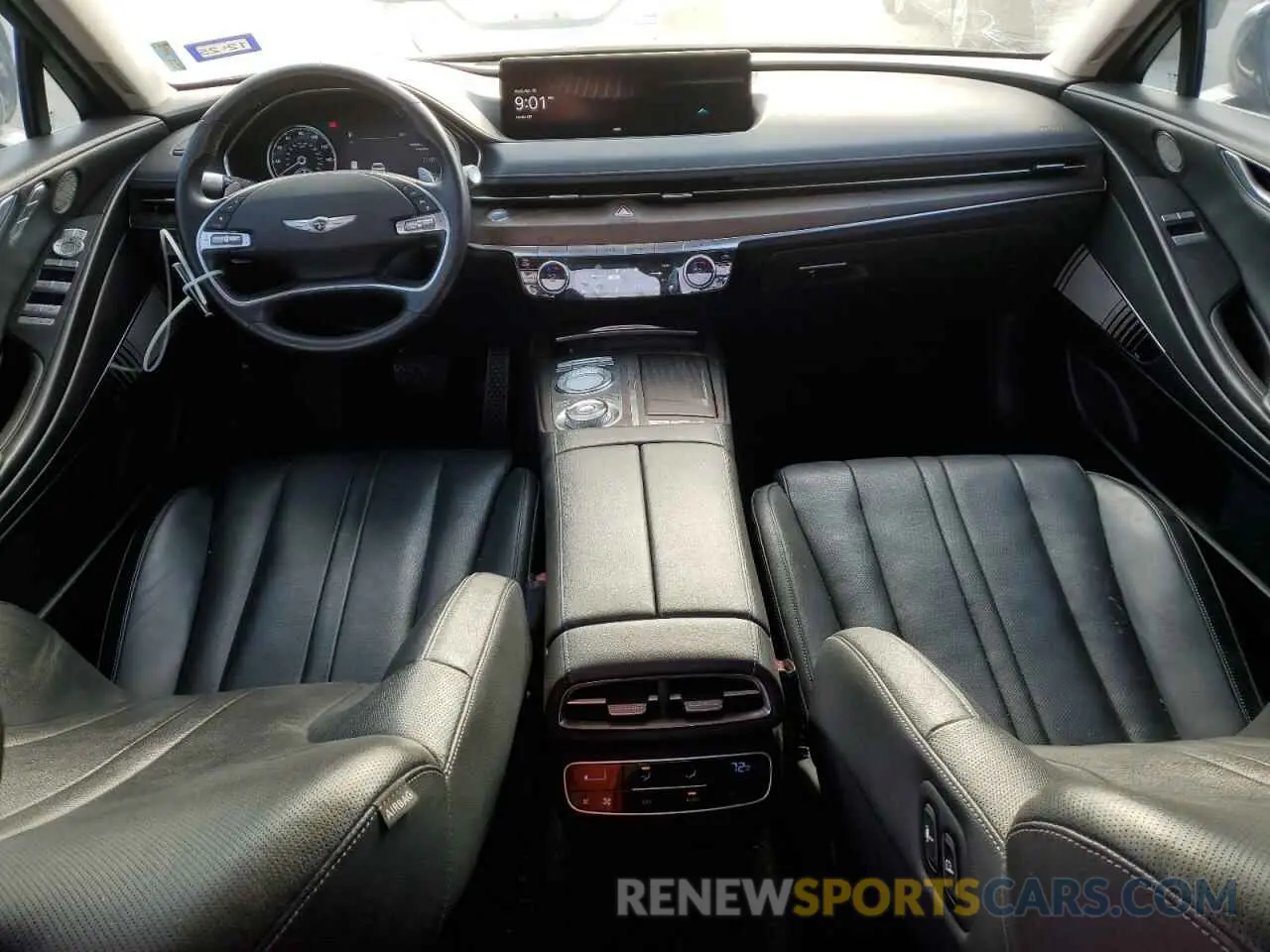 8 Photograph of a damaged car KMTGB4SC1NU104196 GENESIS G80 2022