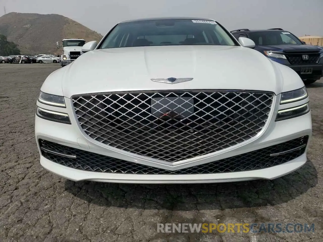 5 Photograph of a damaged car KMTGB4SC7NU092264 GENESIS G80 2022