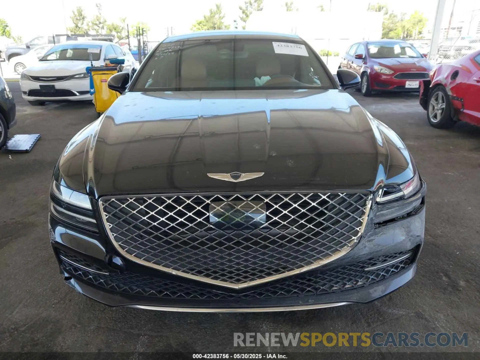 12 Photograph of a damaged car KMTGB4SC8NU112618 GENESIS G80 2022