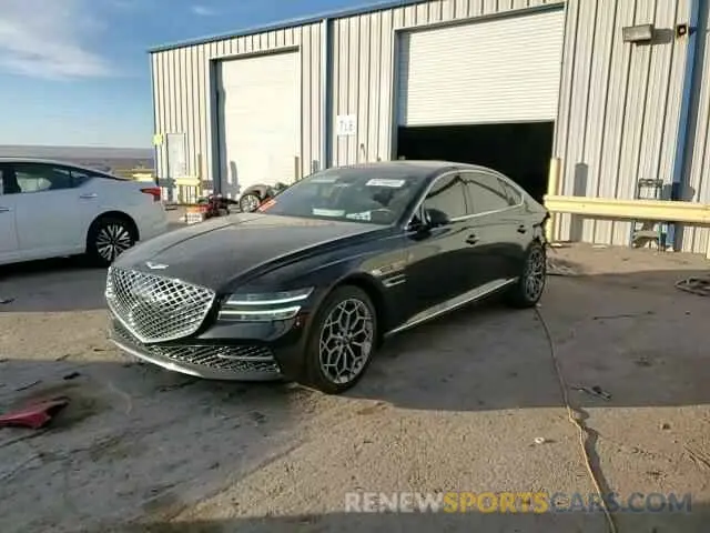 11 Photograph of a damaged car KMTGB4SCXNU137567 GENESIS G80 2022